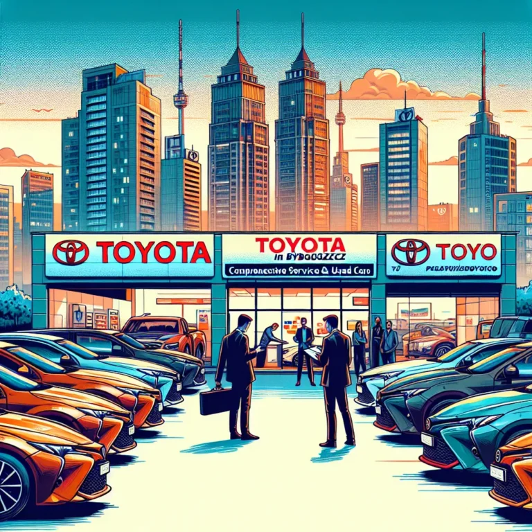 Toyota w Bydgoszczy – kompleksowy serwis i wybór samochodów używanych
