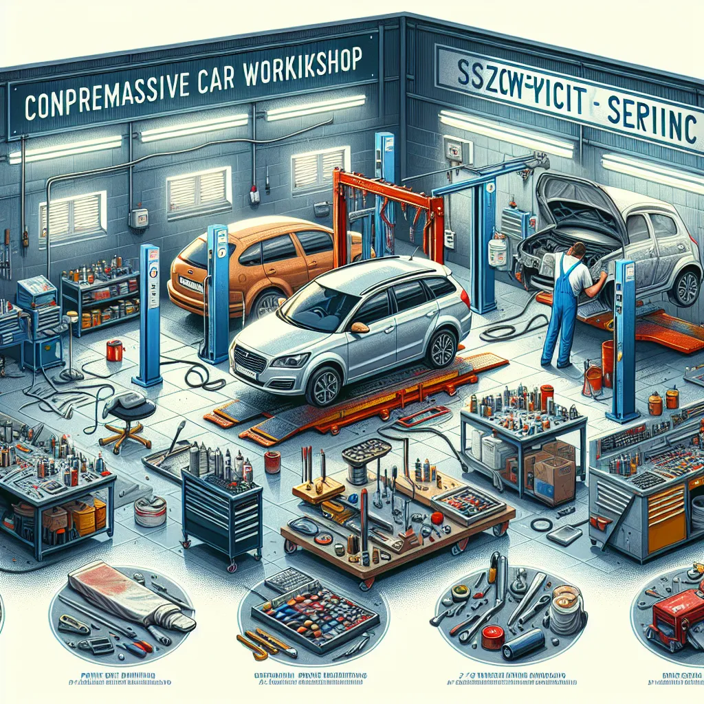 Kompleksowy warsztat samochodowy w Szczytnie – lakiernictwo, blacharstwo i serwis pojazdów